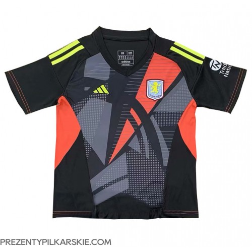 Stroje piłkarskie Aston Villa Bramkarskie Koszulka Wyjazdowej 2024-25 Krótki Rękaw